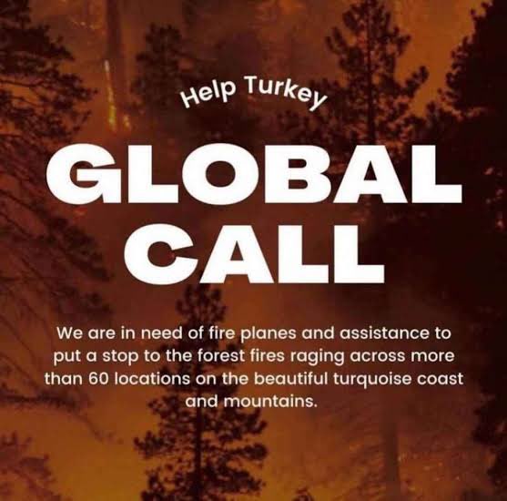 anrirtime's tweet photo. #globalcallforTurkey
GLOBAL CALL FOR TURKEY
Fire broke out all over Turkey. We need help.
#izmiryanıyor
#izmir
#GlobalCallForTurkey
#İZMİRYANIYOR
#BOLUYANIYOR
#AYDINYANIYOR
#MUĞLAYANIYOR
#ANTALYAYANIYOR
#DİDİMYANIYOR
#BOZDOĞANYANIYOR
#helpforturkey
#PlayForTurkey https://t.co/AqD2hqUKKK