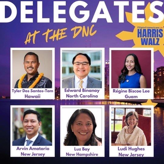 filamsforharris's tweet photo. Making history! This year, there are a RECORD number of Filipino Americans participating in the Democratic National Convention, representing from across the nation. π΅ππΊπΈππ½ Meet some of the Fil-Am delegates who will be holding it down in Chicago next week!
#dnc #fafhw https://t.co/eXvsdGKbqt