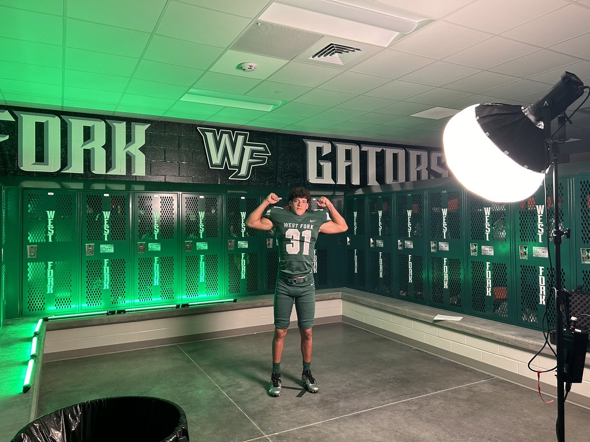 WFGatorFootball's tweet photo. Media Day in The Swamp! @NewCaneyAD @WestForkSports https://t.co/ycpIfI3Bnm