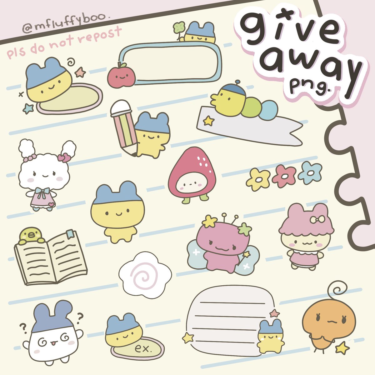 mfluffyboo's tweet photo. 🎀pls kindly rt before use⋆° 𐙚 ₊⋆𖦹

🥯 giveaway png. ‧₊˚✩彡 
: https://t.co/5MRxfWiapT

ʕ •̀ o •́ ʔ pls do not repost &amp; personal use only naka !

#แจกpng #แจกไฟล์png #goodnotes https://t.co/qQEvN8sMUy