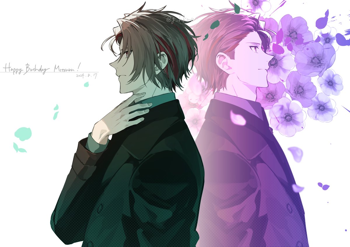 拾和ミツルお誕生日おめでとう🎉🎉🎉
舞台素晴らしかったです！！！
今夜は拾和エンドに震えて眠ります
#舞台カラマリ