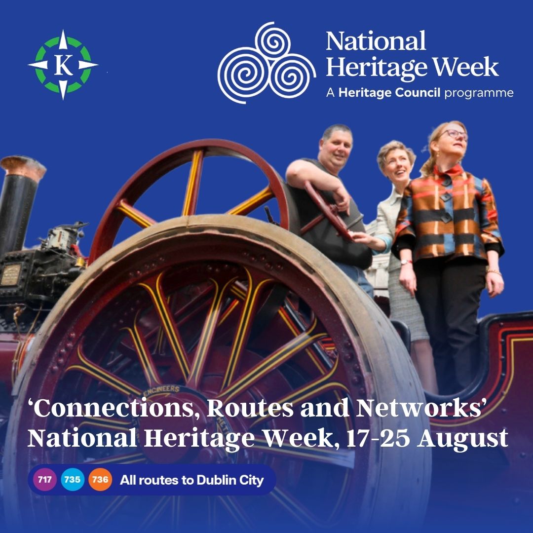 JJKavanaghBuses's tweet image. This year's @HeritageWeek theme is 'Networks, Routes and Connections' so, why not take the easy route with a coach? 🚌 

Our routes will connect you to a whole network of events across Ireland.

We always recommend booking your seat 👉 jjkavanagh.ie

#IrelandEvents