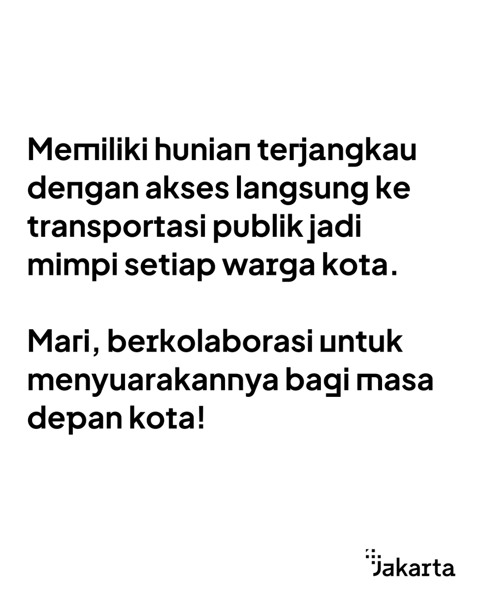 +Jakarta (baca: Plus Jakarta) tweet media