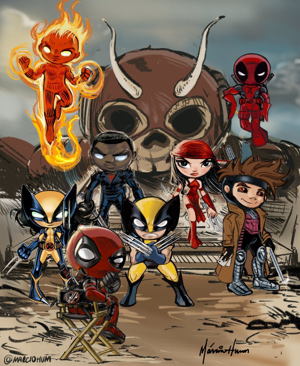 marciohum's tweet photo. Deadpool &amp; Wolverine - Movie/Comics @VancityReynolds @RealHughJackman @ShawnLevyDirect @deadpoolmovie https://t.co/yJS440vsmM