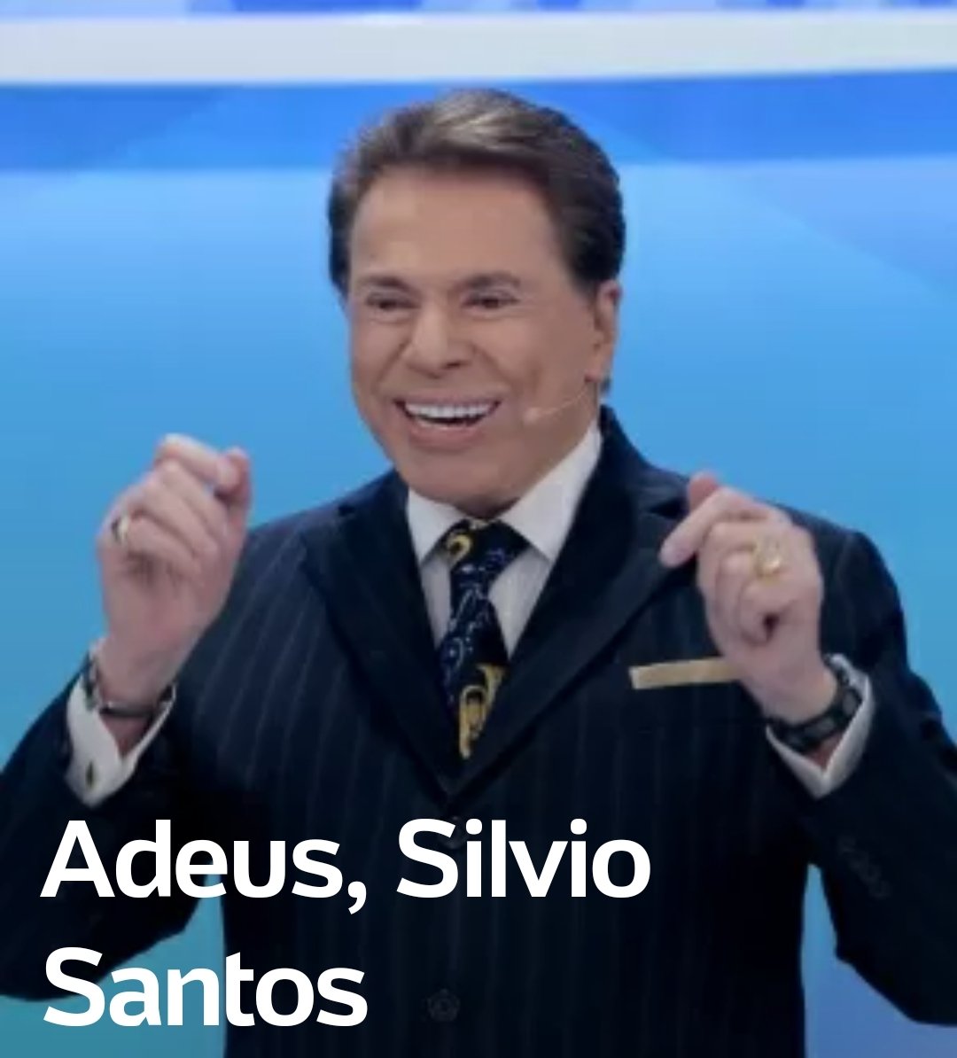 naniprezotto's tweet photo. Hoje a comunicação brasileira está mais do que em luto, está muda. Silvio Santos, sem dúvidas, foi o maior comunicador do Brasil e um exemplo para todos que trabalham ou já trabalharam em TV. Vai fazer falta. https://t.co/MxIoLl9J1w