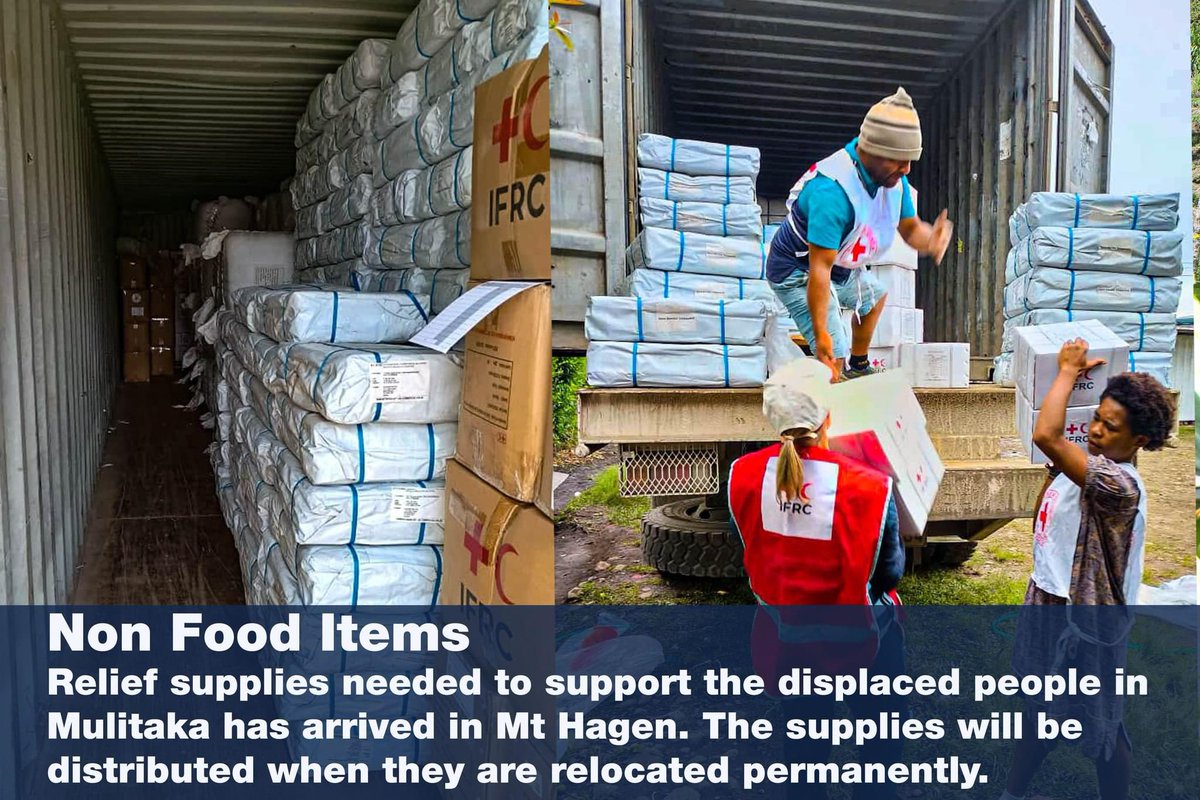 maki_mignon's tweet photo. Enga landslide response continues. 
Almost 4 months, the affected communities are still living in tents with insecurty &amp; limited hope for relocation. #PNGRC volunteers have been with the most vulnerable people &amp; prepare for a long term support. Thank you!
#DREF @ifrc https://t.co/tal3KRGYbD