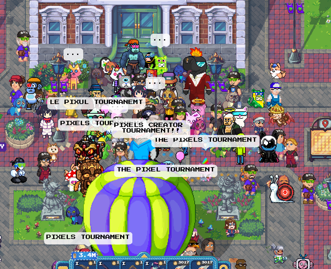 kjyehua's tweet photo. First Pixel's Creator Tournament!!π
#PixelsTourney #PixelsCreator @pixels_online @PixelsFarmHub @sleepggron https://t.co/D8GtwMCWYg
