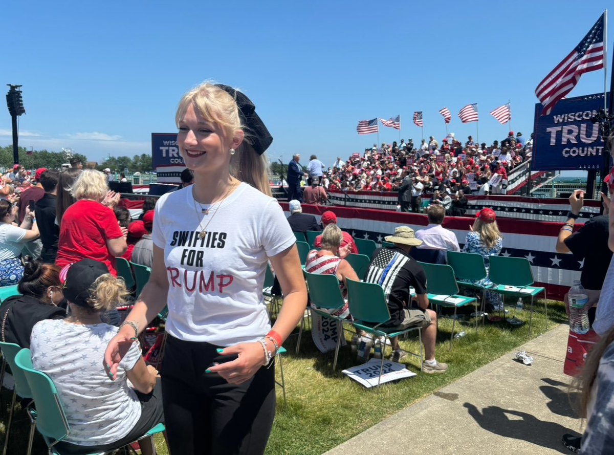 SwiftiesForTrump continue to break the internet! Kamalas campaign is in shambles over it!