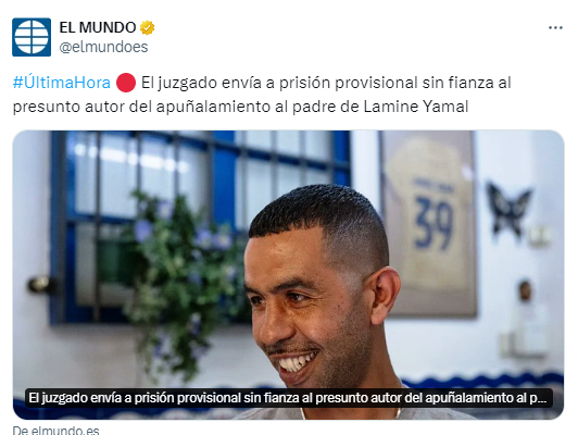 Raclo20's tweet photo. Si #apuñalan a un marroquí que encima es padre de un futbolista famoso, el agresor va a la cárcel sin fianza. 
Pero si #asesinan a un español con un bate de beisbol, los culpables quedan en libertad.
La justicia no es igual para todos.👇 https://t.co/oXWWTjUGKL