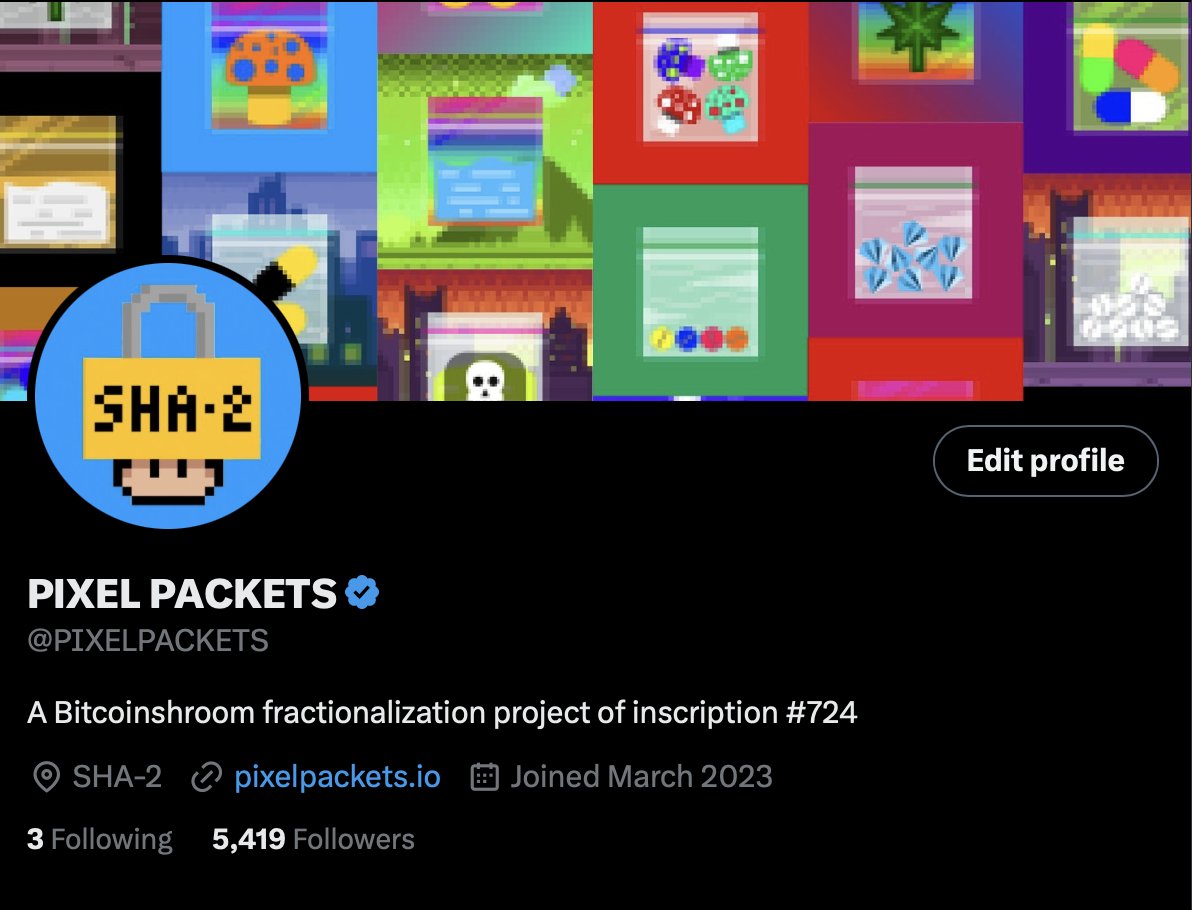 PIXEL PACKETS tweet media