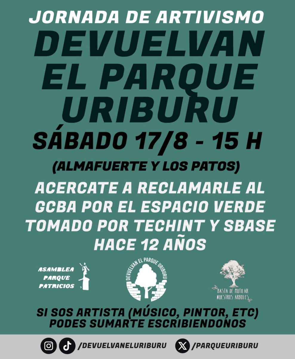 parqueuriburu's tweet photo. Buen día! Nos vemos en un rato. Va a salir el sol 🤞. Trae mate y mantita o reposera. Los que tengan brochas, pinceles, pinturas o entonadores para hacer el mural! Los esperamos con música ! https://t.co/soWS5dzgqt