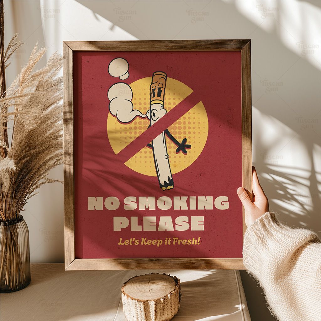 Tuscansun42's tweet photo. https://t.co/ryYe2AXGhb 

🚭 Fresh Air, Please! 🍃

Our "No Smoking Please" poster is the perfect way to remind everyone to keep it fresh and smoke-free! 🌟

#NoSmoking #FreshAir #HomeDecor #WallArt #StayFresh #HealthySpaces #SmokeFreeZone #PositiveVibes https://t.co/93hk3cjrvW