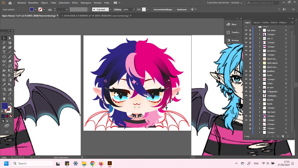 artnote_'s tweet photo. Commission wip~ #VGen https://t.co/CN1GWRxYKO