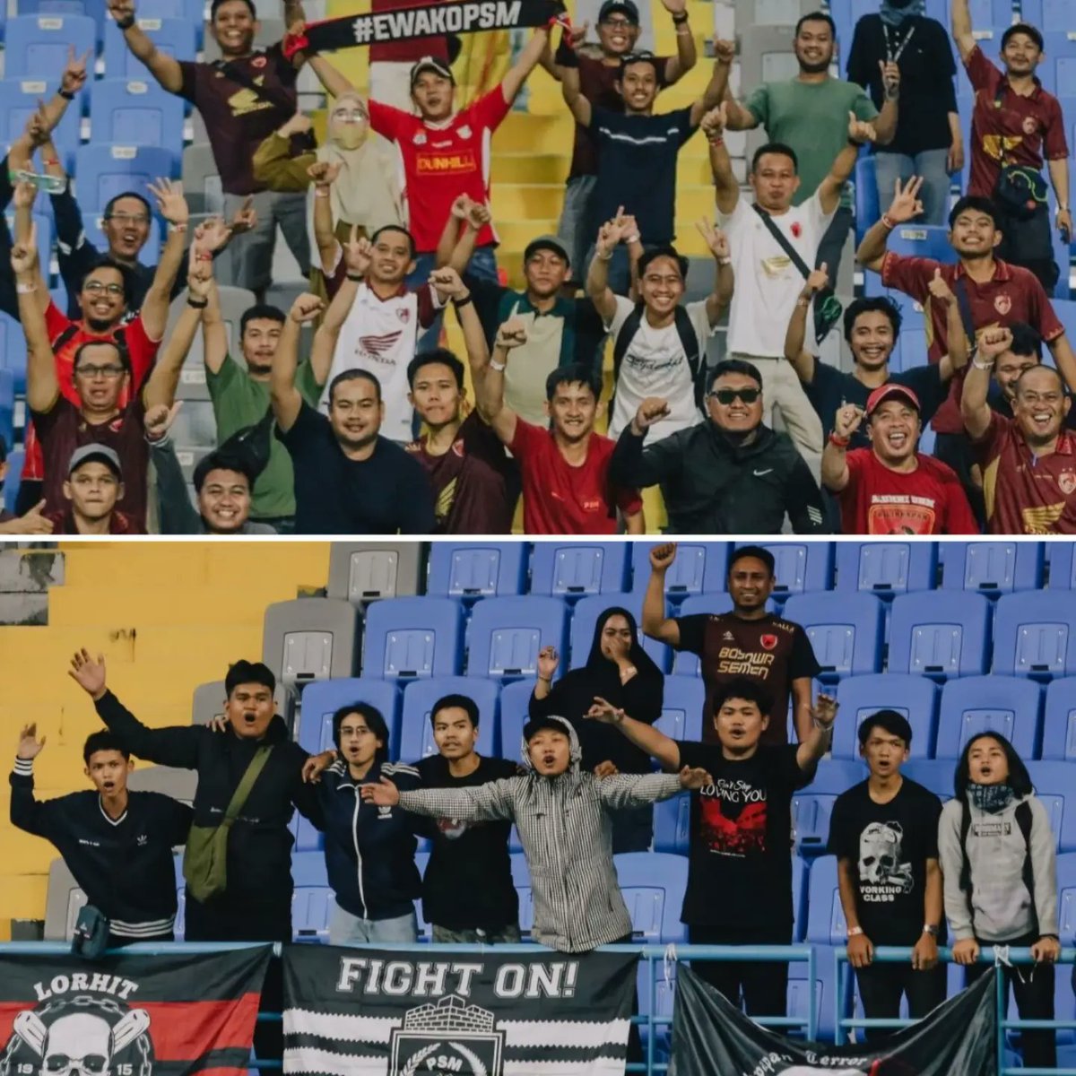 Congratulations PSM. We win together, we lose together! Stay humble! On August 21 we will play for the ASEAN CUP against BG Pathum United (the team that beat Borussia Dortmund 4-0 a month ago). We need the support of our fans at Batakan Stadium. #ewakopsm #psmmakassar