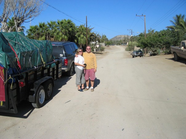 We did a huge $500K remodel of our old house in CA to a Mexcian Villa.  Took 3 trips driving all the way to Cabo down the Baja and down the mainland side to take the ferry across to La Paz, buying furniture and decor.  One of the funnest couple years my wife and I shared!  Get
