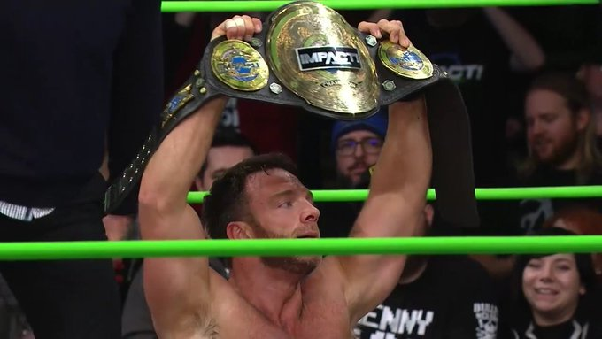 wrestle_hist's tweet photo. 8/17/2017
Eli Drake won a Gauntlet Match to win the vacant Unified GFW World Heavyweight Championship on Impact Wrestling from the Impact Zone in Orlando, Florida.
#ImpactWrestling #GFW #EliDrake #LAKnight #Yeah #GauntletMatch #UnifiedGFWWorldHeavyweightChampionship https://t.co/IG8cO5aKsu