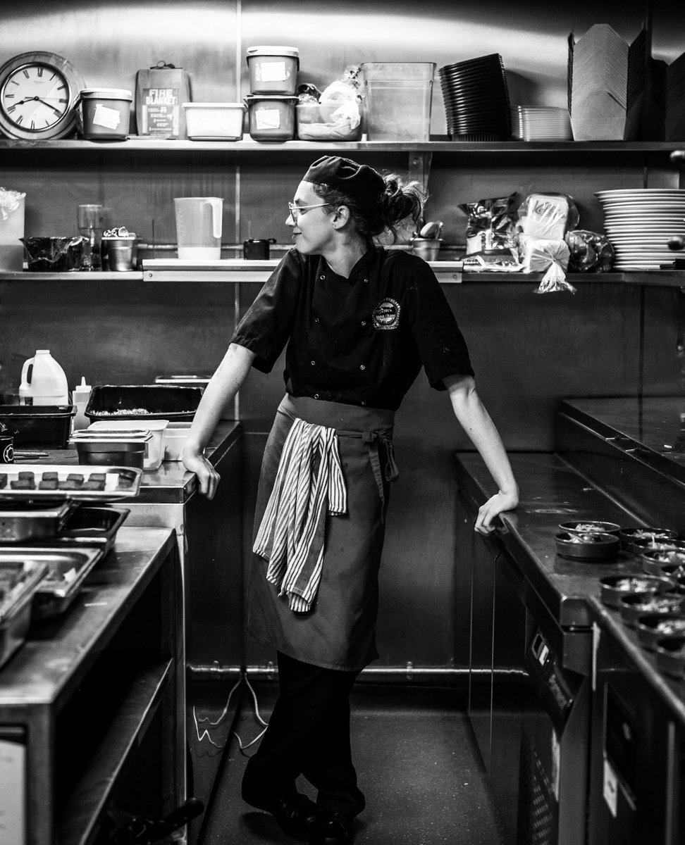 My favourite photo of the year: our amazing Chef Katie McCloskey taking a well earned breather during the last Chef’s Table. 🍽️✨ 

#UnluckyToPass