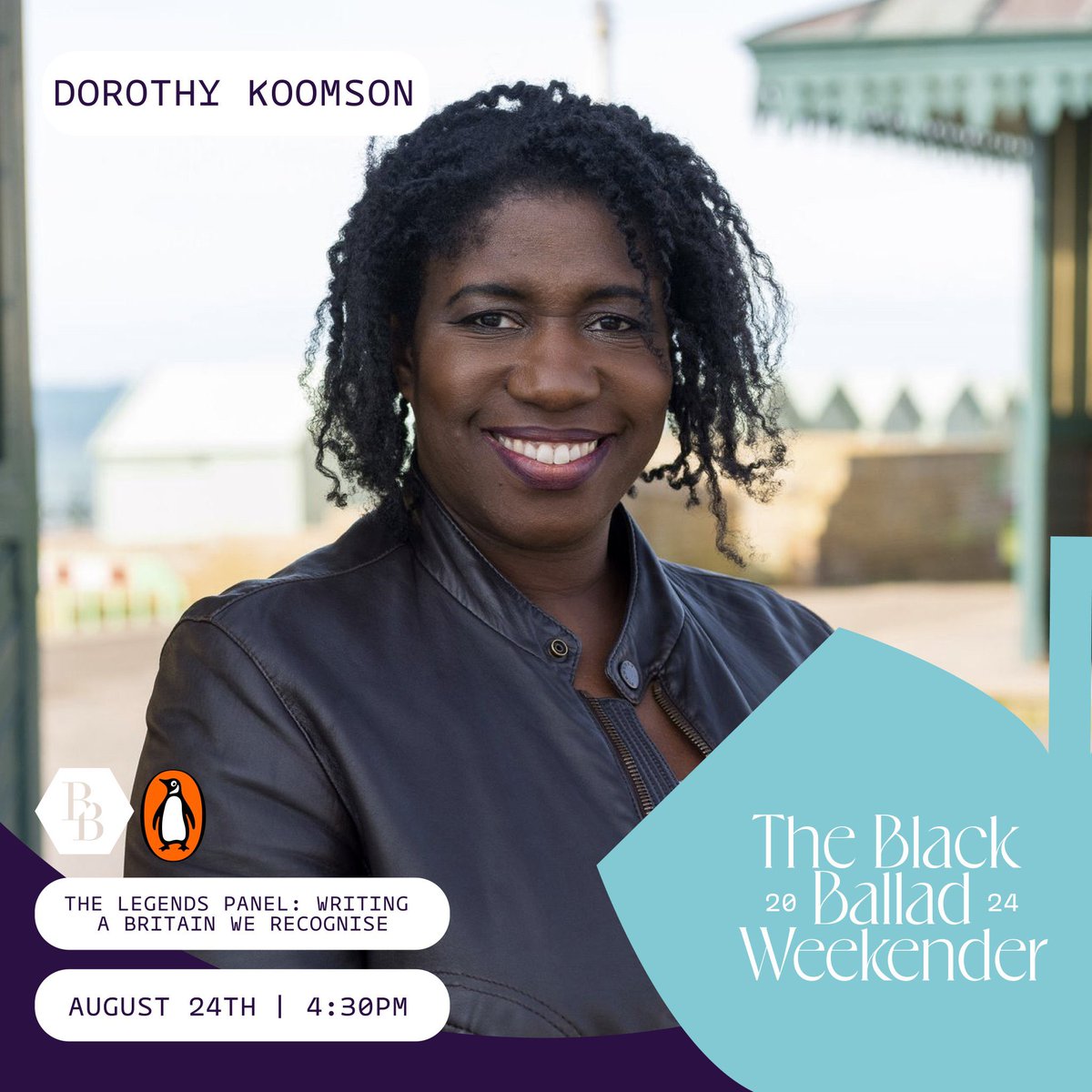 ed_pr's tweet photo. Queen of the Big Reveal, @DorothyKoomson joins Diana Evans & @JENDELLA for The Legends Panel at the #BBWeekender NEXT SATURDAY! You don't want to miss out, book your tickets now๐
๐๏ธ https://t.co/VuDna4LWxc https://t.co/kjNP6RSY2O