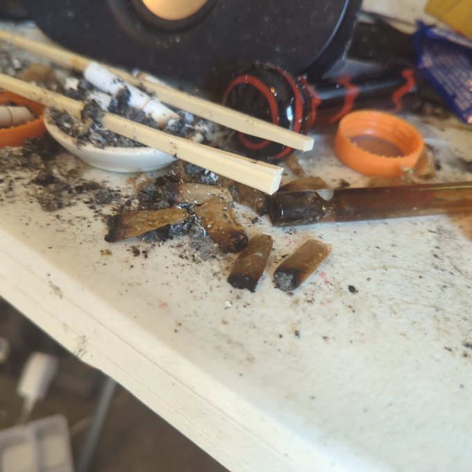 This is my Gold. That is my bank of America. I will not throw those away. That is my black gold diamonds