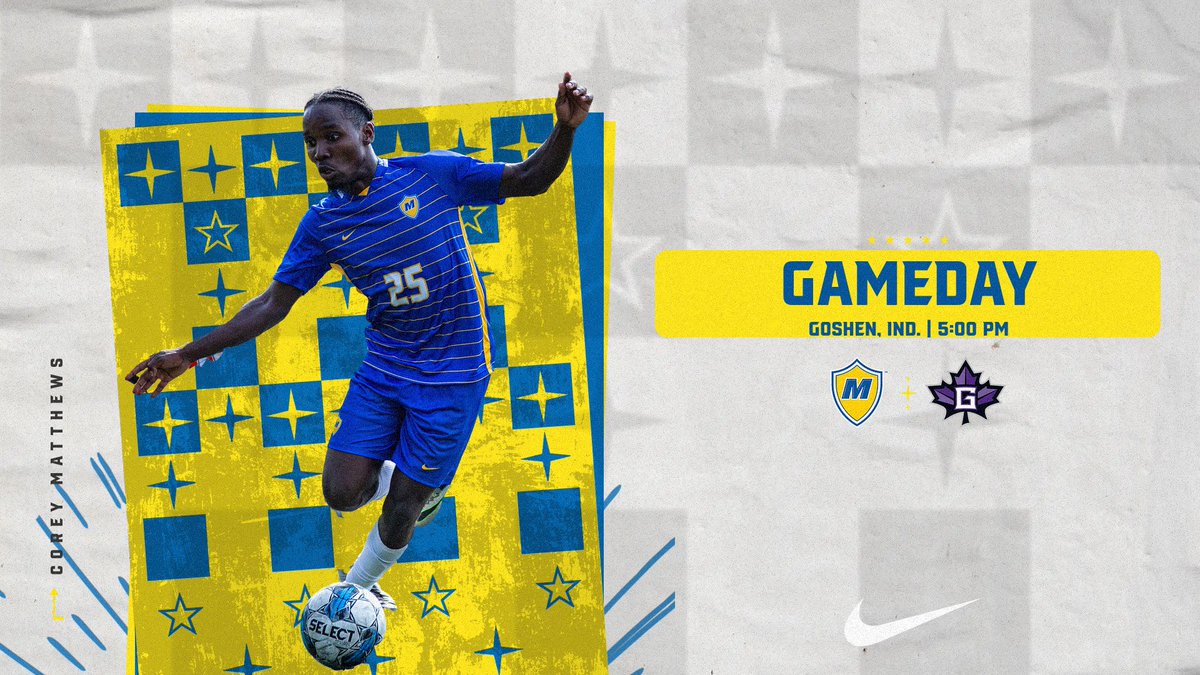 MUCrusadersMSOC's tweet photo. 𝙒𝙀'𝙍𝙀 𝘽𝘼𝘾𝙆𝙆𝙆𝙆 😤

🆚: Goshen (Ind.)
🕔: 5:00 PM
📍: Goshen, Ind.
🏟: Goshen College Soccer Complex
📺: https://t.co/hbKmNir5Jq
📊: https://t.co/miK767a0VO

#CrusaderNation https://t.co/urI8fb5Bkl