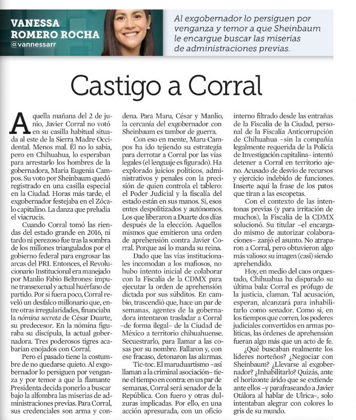 Un gran recuento de la venganza política del #MaruDuartismo . No dejen de leer este texto de acero que escribió <a href="/vannessarr/">Vanessa Romero Rocha</a>