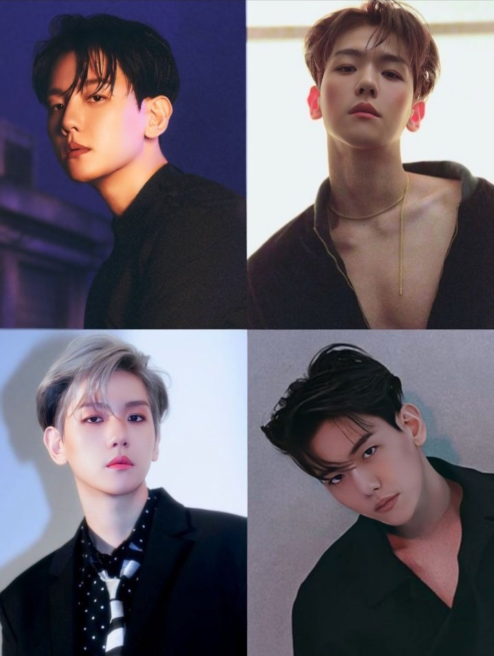 BBHLOOK__'s tweet photo. Baekhyun's pretty forehead hits different https://t.co/g4PzCSmpQj