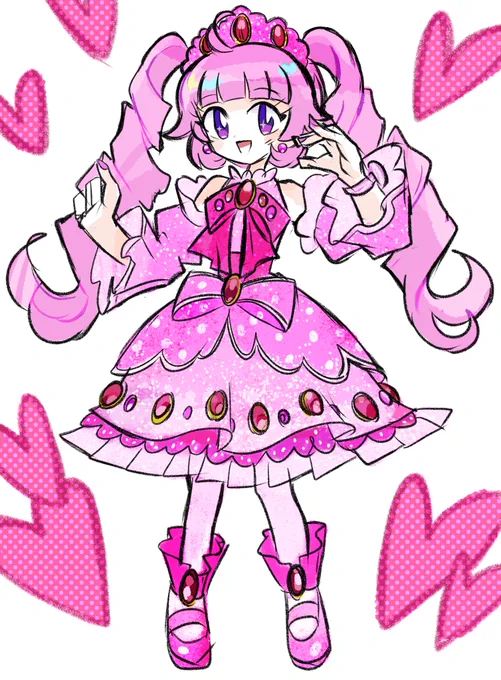 #青空ひまり生誕祭2024 #青空ひまり #ひみつのアイプリ #アイプリ ピンクジュエル 
