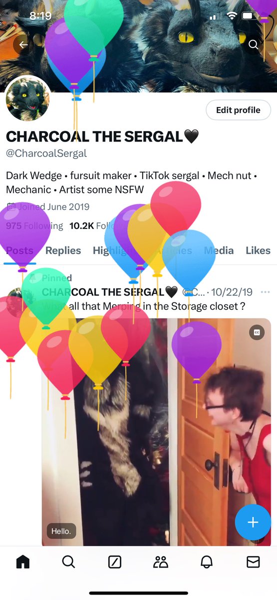 CHARCOAL THE SERGAL🖤 tweet media