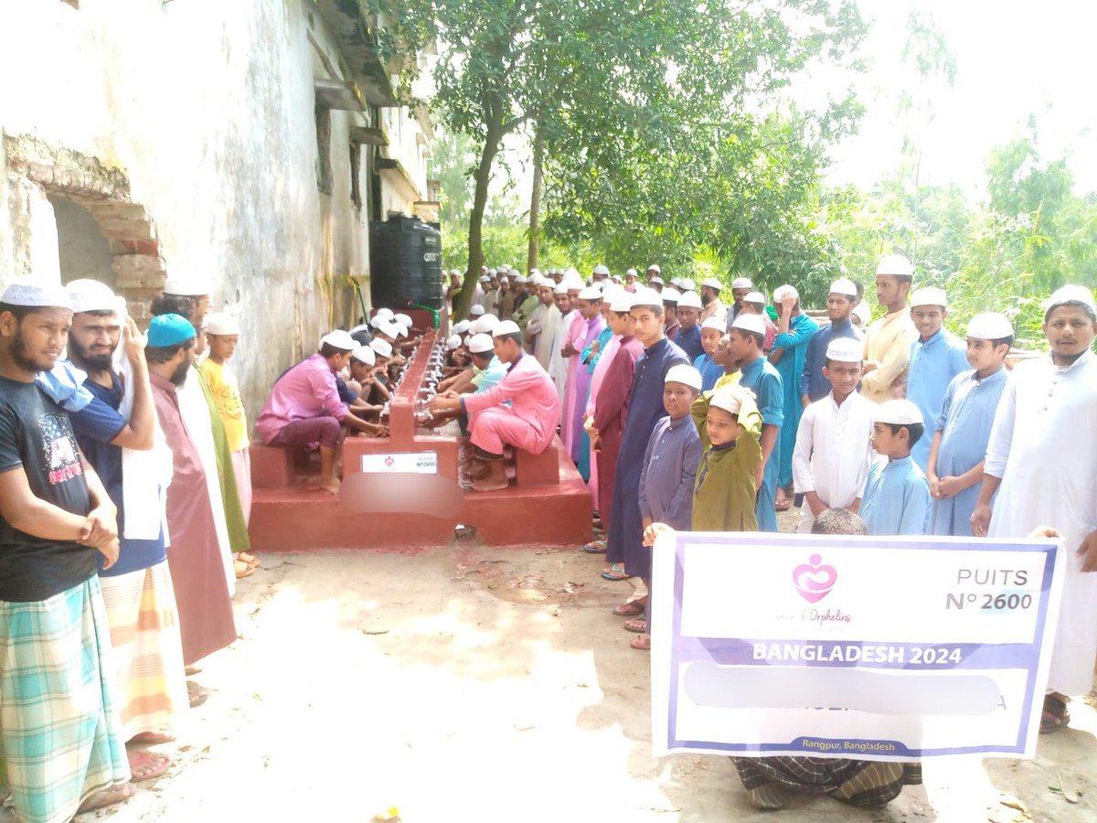 COrphelins85016's tweet image. Nous venons de finir le puits 2600 Al hamdoulilah qu’Allah récompense la sœur, elle se reconnaîtra. 

#puits #eau #sadaka #aumone #continue