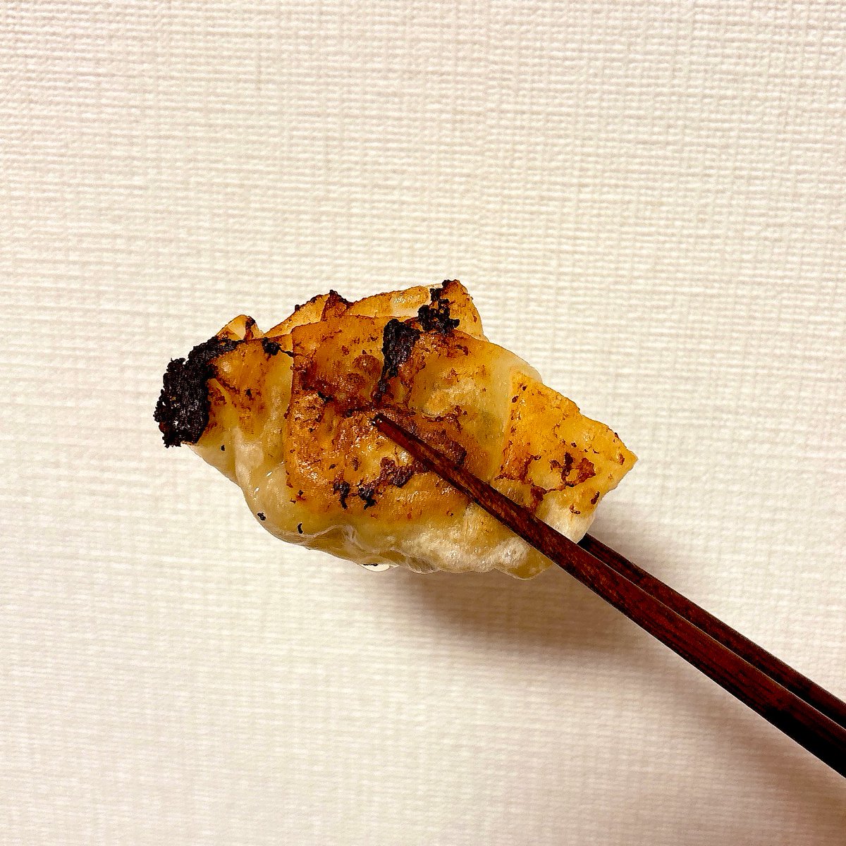 明日の #gyozawild の餃子は~~~
「普通の餃子」です🥟🥟🥟🥟
甘めの味付けで生姜が遠くに香ります。
かなりご家庭の味です。
たくさん作りました、食べてね~！