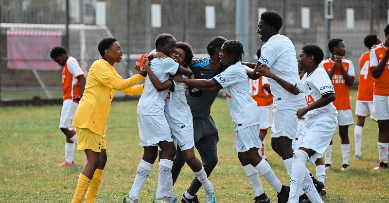 SpursFoundation's tweet photo. We've been pleased to once again host the annual tournament held in memory of Godwin Lawson. Godwin was a keen young footballer from Enfield who tragically lost his life to knife crime in 2010.

We work with @GLFoundation_ to share anti-knife crime messages through football ⚽️