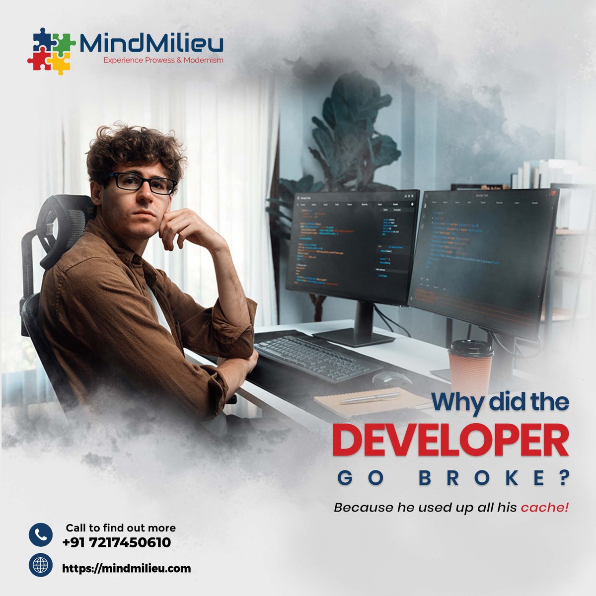 mindmilieu's tweet image. When your savings vanish faster than your cache! 💸😂 #TechHumor #DeveloperLife #CacheFlow