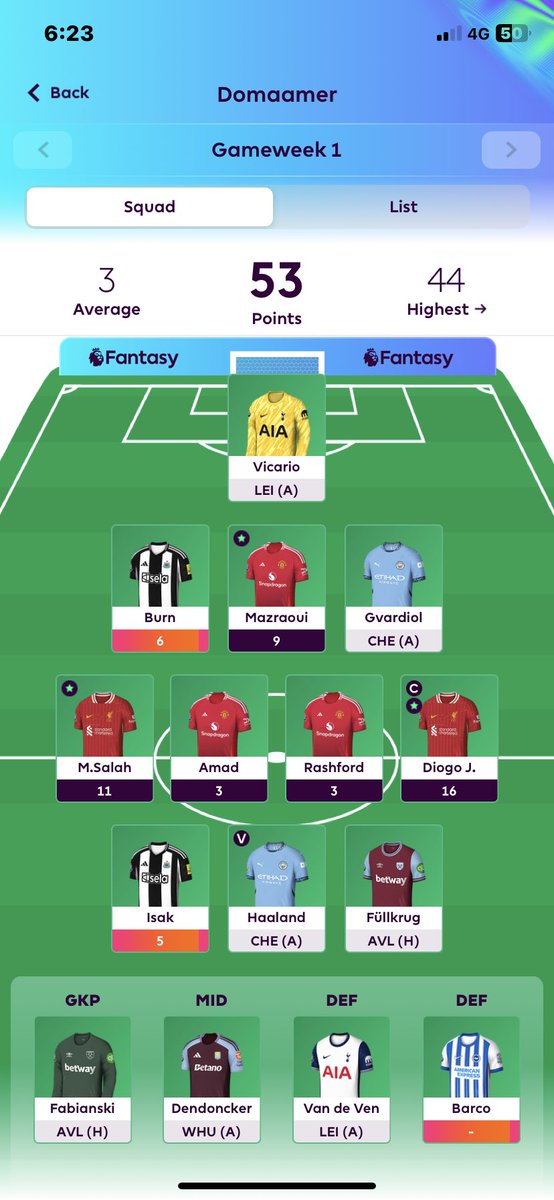 fpl_amer's tweet photo. Really good until now 
How are you guys doing https://t.co/PpHb21GMDS