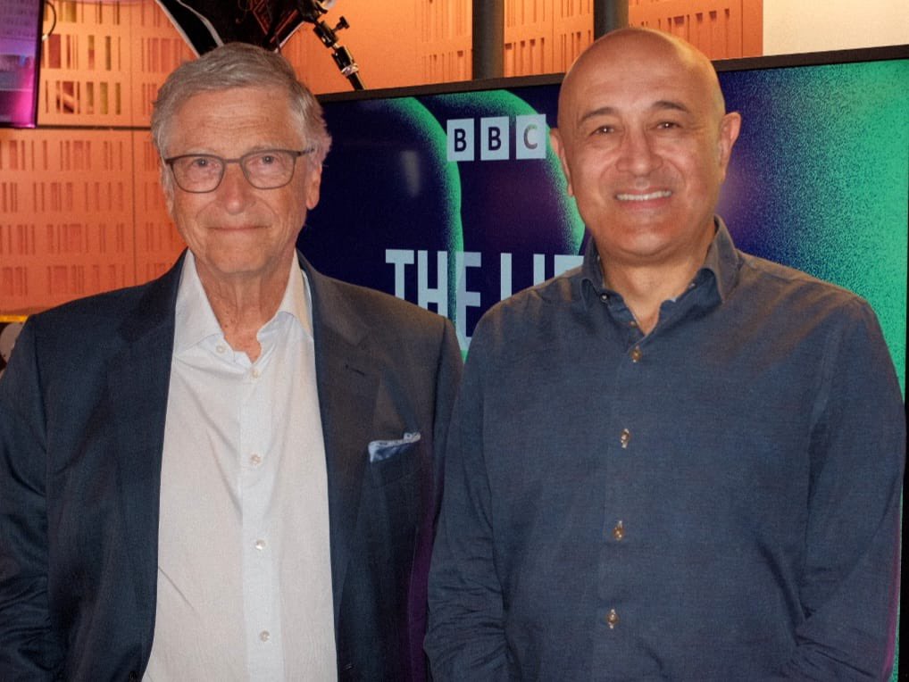 Just a heads-up. My guest on #TheLifeScientific on Tuesday is Bill Gates. We talk about vaccines, conspiracy theories and the pleasures of pickleball.
bbc.co.uk/programmes/m00…