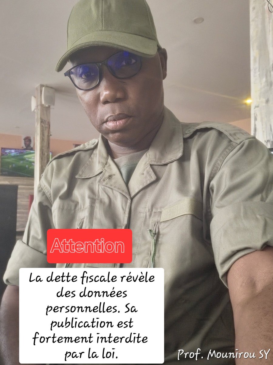 Mouhamadou Mounirou SY tweet media