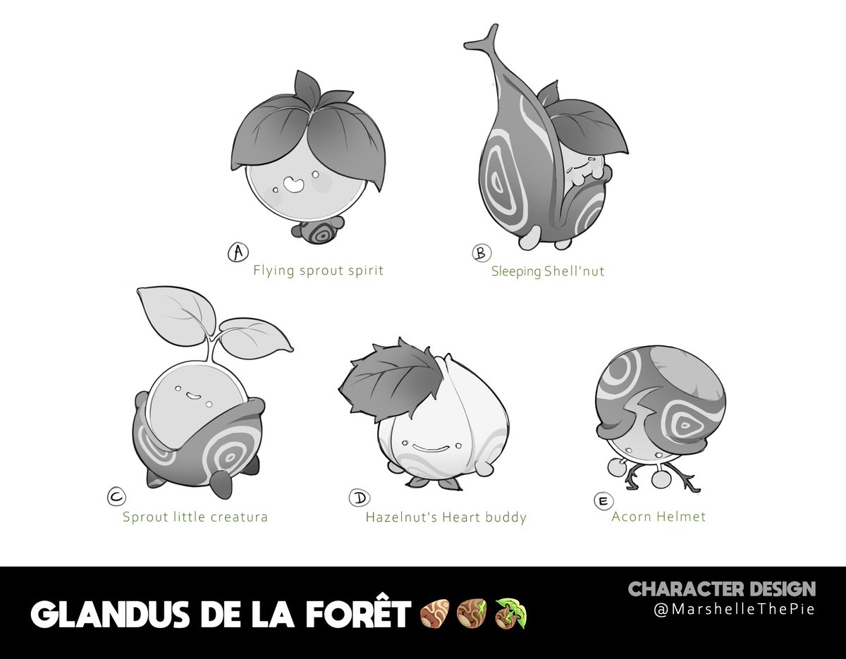 marshelledoodle's tweet photo. Mascot Character Design Commission made for @NuruYumeda 🌱🍂🌰 I had lots of fun creating these silly little guys ✌️

If you’re intesrested about my work, please acknowledge I am still available for this type of service ‼️ https://t.co/RYqxtVQU34