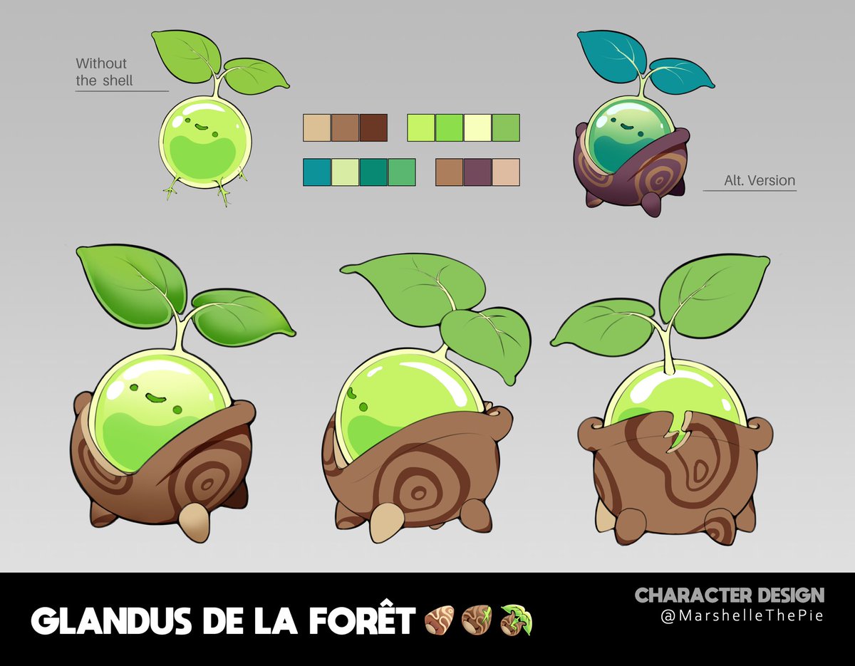 marshelledoodle's tweet photo. Mascot Character Design Commission made for @NuruYumeda 🌱🍂🌰 I had lots of fun creating these silly little guys ✌️

If you’re intesrested about my work, please acknowledge I am still available for this type of service ‼️ https://t.co/RYqxtVQU34