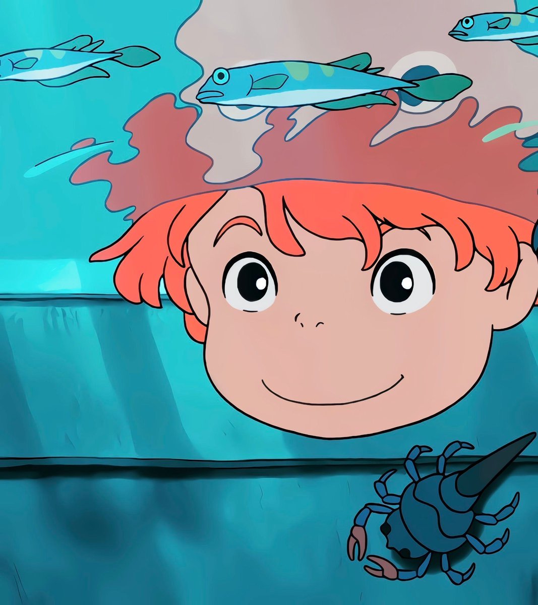 anime_'s tweet photo. Ponyo (2008). https://t.co/0zHkJNqnFJ