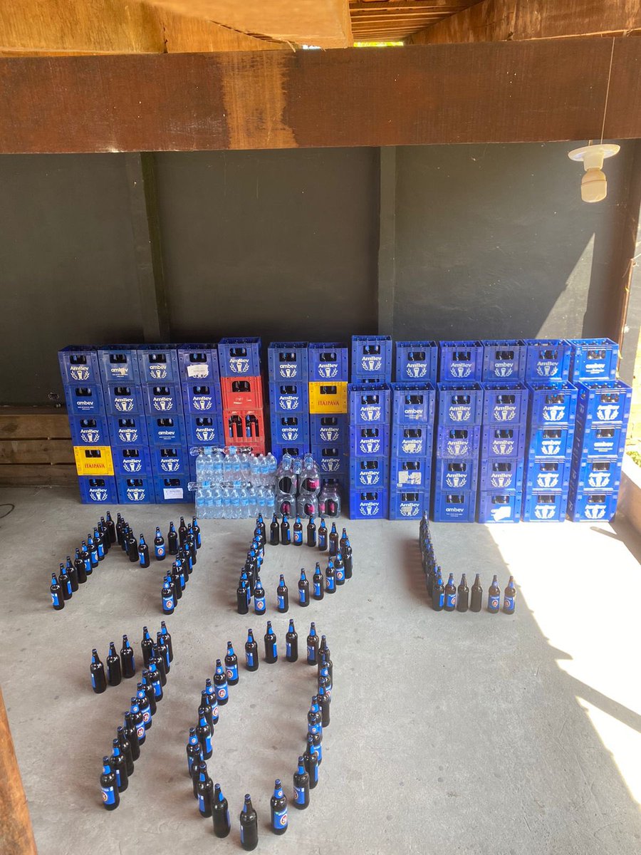 100 CAIXAS DE CERVEJA E MUITO MAIS BEBIDAS PRA COMEMORARMOS JUNTOS OS 10 ANOS DA NOSSA TRAJETÓRIA!

LEMBRANDO A TODOS QUE NOSSO EVENTO COMEÇARÁ AS 23H EM GALERA 🔥