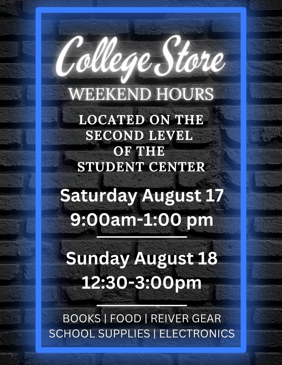 IWCollegeStore's tweet photo. Come see us today or tomorrow! https://t.co/ew6uzpt1Aw
