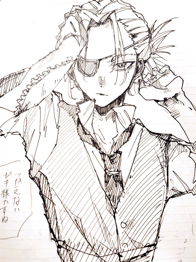 kewoyodesu's tweet image. ガキ様言うの好き
 #ジュリオ  #ヒロアカFA  #落書き