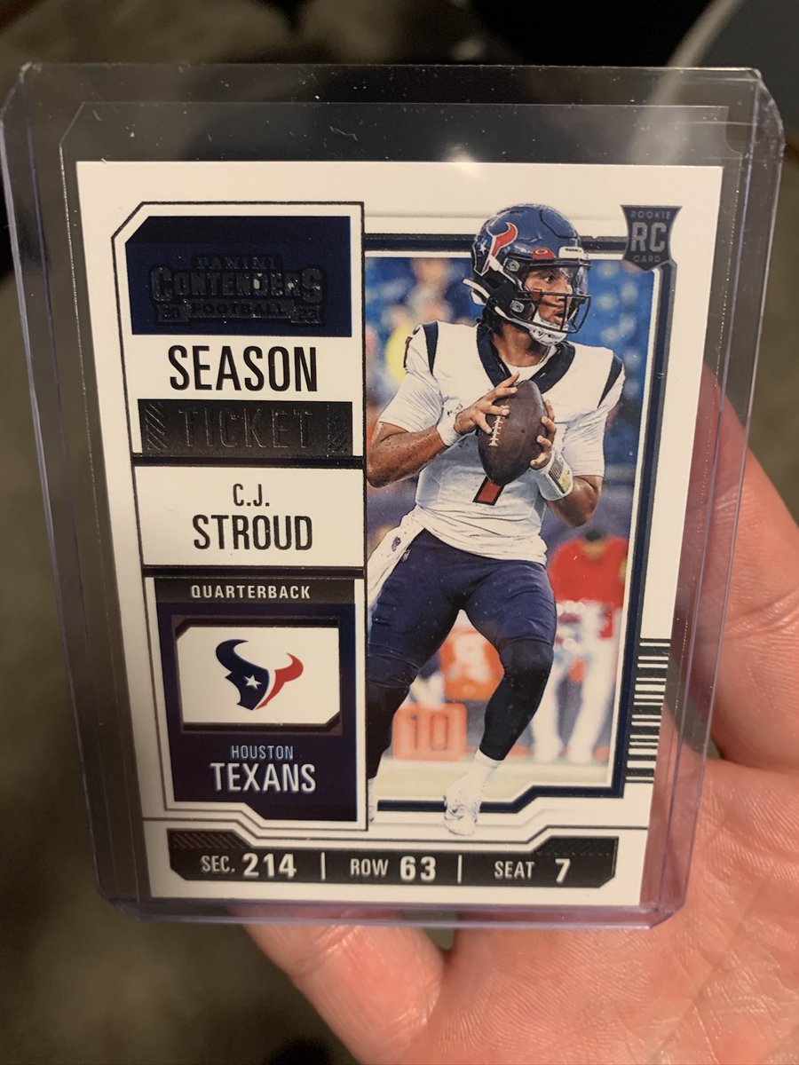 Vikings95Cards's tweet image. ❗️❗️FREE GIVEAWAY❗️❗️

For: CJ Stroud Rookie Card!!

Requirements:
-Like &amp;amp; Retweet
-Follow 
@Vikings95Cards

Bonus points: favorite type of snack?

Winner will be chosen via random picker on Sunday Evening, 8-18-24. United States only. No purchase necessary.