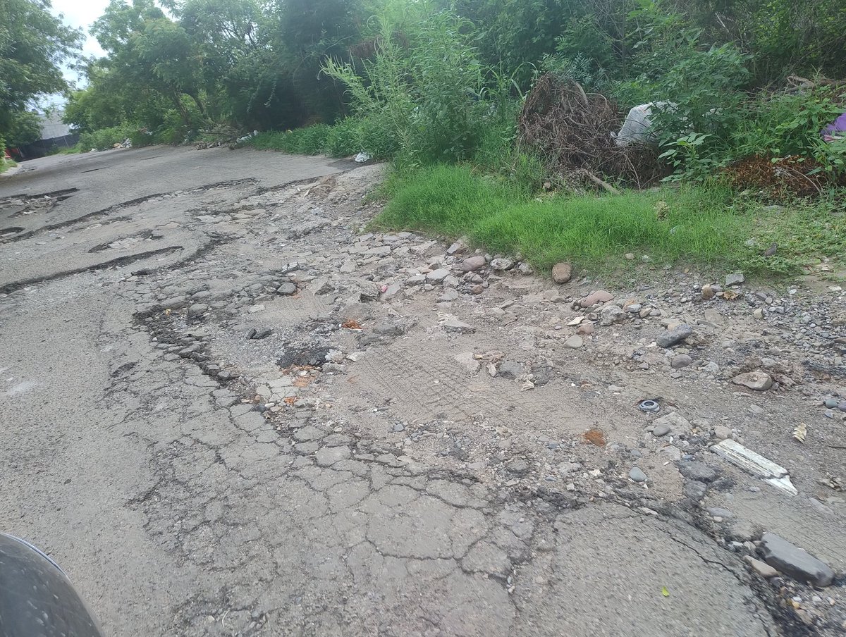 Kristophorosh's tweet photo. @JuandDiosGamez Presidente municipal echenos la mano para arreglar el último tramo de la avenida Hilario Medina en el fraccionamiento Real del Parque en el sector barrancos 🙏 https://t.co/9tLoRfnyPy