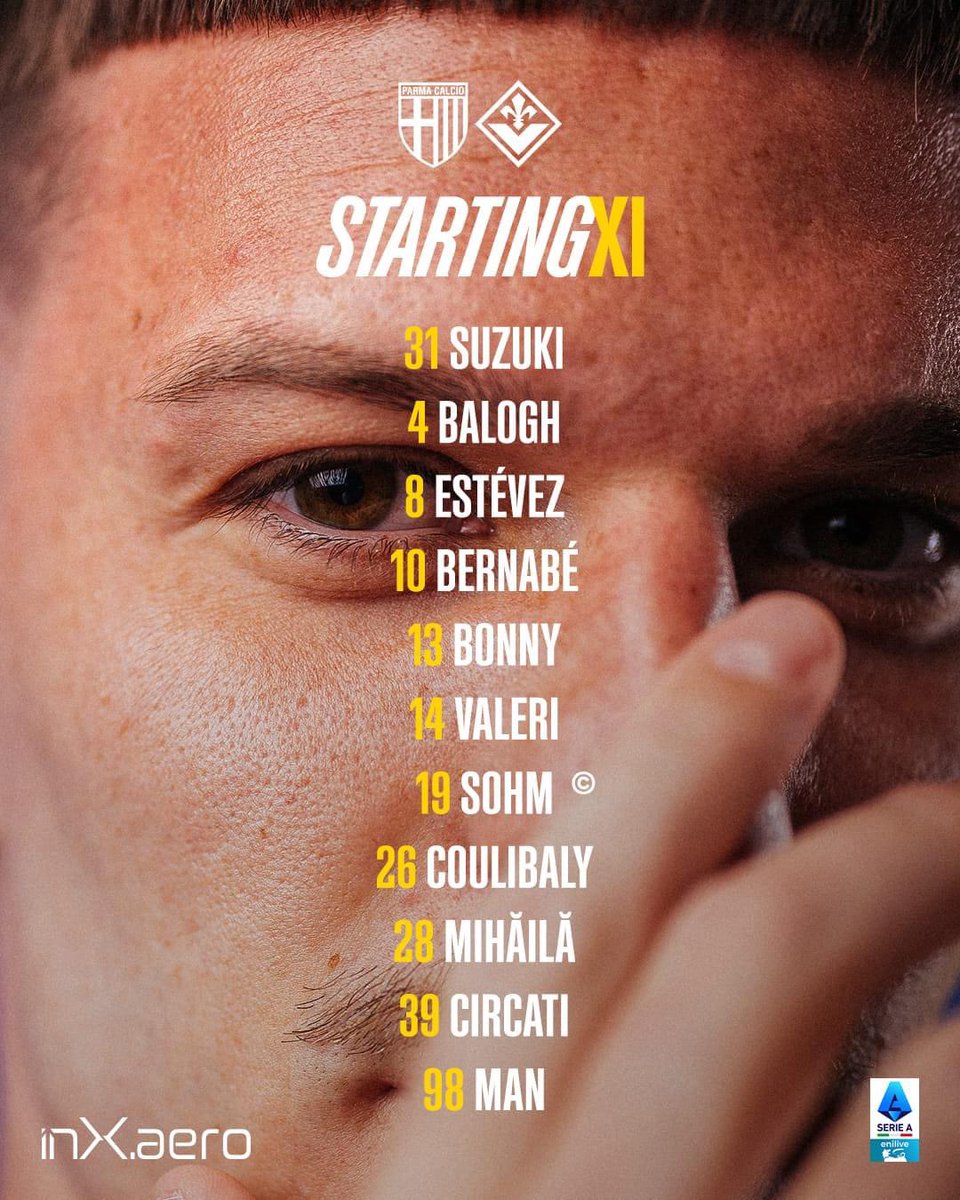 ParmaCalcio_en's tweet image. 📢 Pecchia names his first XI of the season 📢