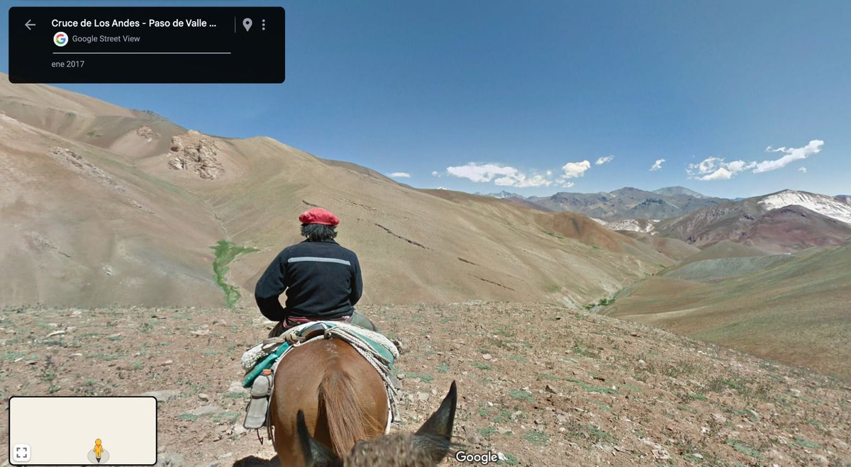 Subite al caballo en #StreetView y recorré el Cruce de Los Andes como el mismísimo PADRE DE LA PATRIA, el General José de San Martín. 🇦🇷🤍

🔗 goo.gle/3AI502d
