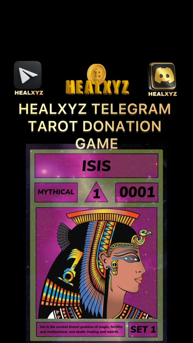 3wordpin's tweet photo. The https://t.co/oAgYs8ymTs @healxyzcom Donation Tarot Cards (HDTC) is an interactive spiritual marketing game on Telegram that rewards participants for donations. 

Here’s how it works:

1️⃣ Join the HealXYZ Telegram channel and are encouraged to purchase or donate for a unique digital tarot card. 

HealXYZ is a spiritual university of higher learning guided by the @wizardofhahz and his twin flame wife Dr. Candy a metaphysical doctor who created the ✨ bar exam to become a certified Heal®️ buy donating to own/sell 78 magical cards of spiritual lessons. 

Each HDTC acts as a HEALXYZ class that is purchased and sold as a donation. 

HDTC hold both symbolic value and real-world marketing rewards.

✨Game Mechanics
1. Donation and Card Collection:
   - Users donate to HealXYZ via a Telegram-integrated payment or donation system.
   - For each donation, participants receive a unique HDTC (HealXYZ Donation Tarot Card). Cards could vary in rarity, and each is associated with specific rewards.

2. Card Features and Rewards:
   - Each HDTC gives the holder tangible promotional perks. For example:
     - Branded HealXYZ Discord Channel: Holders can unlock their own dedicated, personalized channel within the HealXYZ Discord server, allowing them to engage directly with the tribe.
     - Social Media Promotion: Each cardholder is granted a TikTok/Instagram promo reel created by HealXYZ, where their content, brand, or message is featured and shared across HealXYZ's social platforms.

3. Secondary Market Incentives:
   - If the cardholders choose to sell or trade their HDTCs on a secondary marketplace, the new cardholders will also gain access to the same promotional benefits, ensuring lasting value for all participants.

4. Tribe Engagement:
   - HDTC will drop daily with the alignment of the HealXYZ mission or different promotional levels.
   - Special, rare HDTCs could offer larger-scale promotions, like exclusive features, interviews, or personalized campaigns for the holders.

Benefits for HealXYZ:
- Tribe Building: The HealXYZ Telegram and branded Discord channels and interactive tarot card game create a sense of community around HealXYZ, making supporters feel more connected.
- Content Creation: The TikTok/Instagram promo reels not only benefit the cardholders but also generate fresh, user-driven content for HealXYZ’s social media presence.
- Ongoing Engagement: The tarot game encourages repeated engagement, especially with the potential for secondary sales and continued rewards.

This gamified approach leverages the mysticism and symbolism of tarot cards, blending it with modern digital marketing tactics to create a unique and engaging donation system for HealXYZ and our tribe. 💖

https://t.co/v8SiUQ5CVM ☥

#heal #tarot #tarotcards #tribe #love #spiritual #spiritualtiktok #spirituality