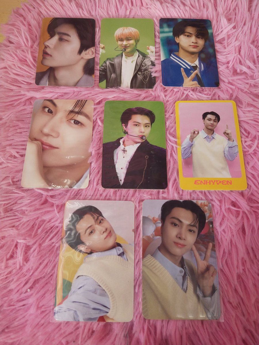 crizxmails's tweet photo. ꒰ wts lfb ph ꒱ #crisells   ๋࣭ ⸰ 𖥔 ͙ࣳ 

𓇥  : enha dicon OFFICIAL photocards  .ᐟ  
⤷ TAKE ALL ₱500 + pf
⤷ onhand, mint condi &amp; ready to ship
⤷ payo 
⤷ sco, jnt 
⤷ reply or dm to claim ! 

#. bns selling enhypen sunoo sunghoon heeseung ni-ki jake jungwon jay kpop pc https://t.co/ea5xyiDRCE