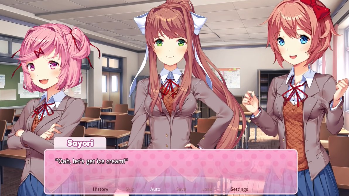 DDLC Fun Facts tweet media