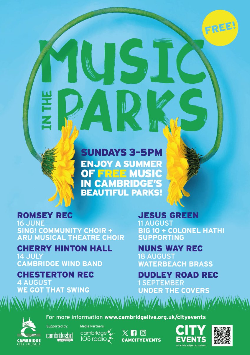 Waterbeach Brass (@waterbeachband) on Twitter photo The band are looking forward to playing at Nuns Way Rec tomorrow as part of <a href="/CamCityEvents/">Cambridge City Events</a> Music in the Parks season. Catch us from 3-5pm! @cambridge105 The band are looking forward to playing at Nuns Way Rec tomorrow as part of <a href="/CamCityEvents/">Cambridge City Events</a> Music in the Parks season. Catch us from 3-5pm! @cambridge105