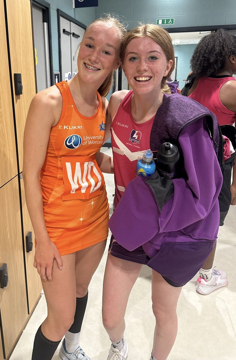 Fenton Manor Netball Club (@fentonmanornc) on Twitter photo ๐๐งก๐๐งก๐๐งก๐๐งก๐๐งก๐๐งก๐๐งก๐
Congratulations to these pair of superstars representing different colours today but team mates always!
<a href="/Lightning_Acad/">Loughborough Lightning Netball Academy</a> <a href="/SevernStarsPP/">Severn Stars Pathway</a> <a href="/SCNA_Netball/">SCNA</a> ๐๐งก๐๐งก๐๐งก๐๐งก๐๐งก๐๐งก๐๐งก๐
Congratulations to these pair of superstars representing different colours today but team mates always!
<a href="/Lightning_Acad/">Loughborough Lightning Netball Academy</a> <a href="/SevernStarsPP/">Severn Stars Pathway</a> <a href="/SCNA_Netball/">SCNA</a>